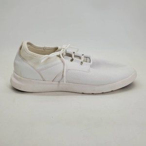 Express‎ Womens Sneakers Shoes White Walking Low Top Lace Up Mesh Athletic 10